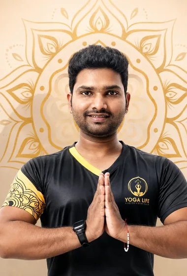 Kantesh, founder & lead teacher at Yoga Life Premium